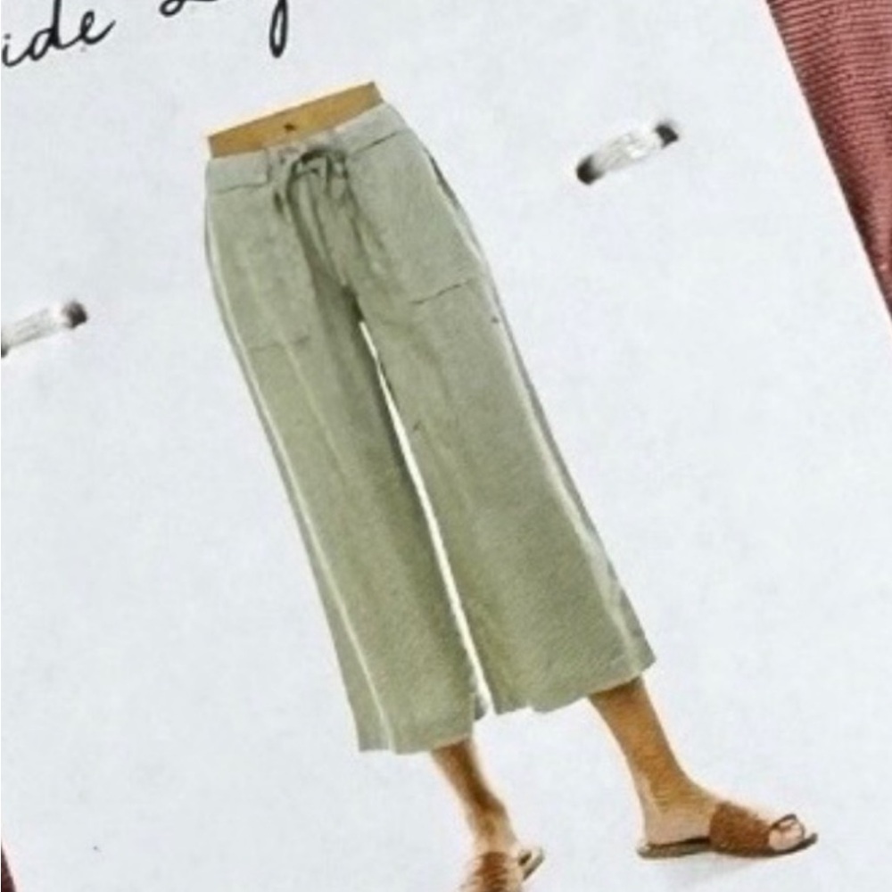 Thread & Supply Coral Cropped Drawstring Pants - Picture 15 of 15